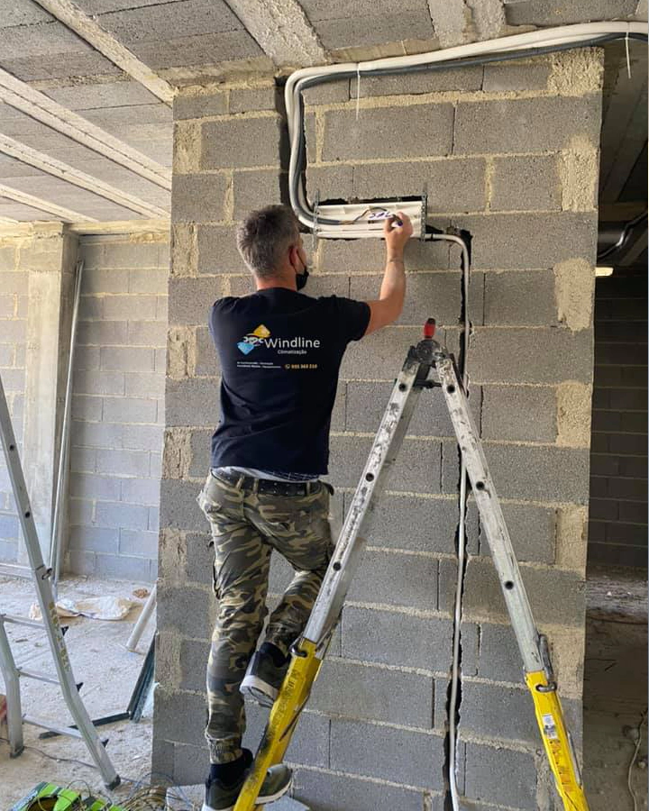 pré-instalação de ar condicionado