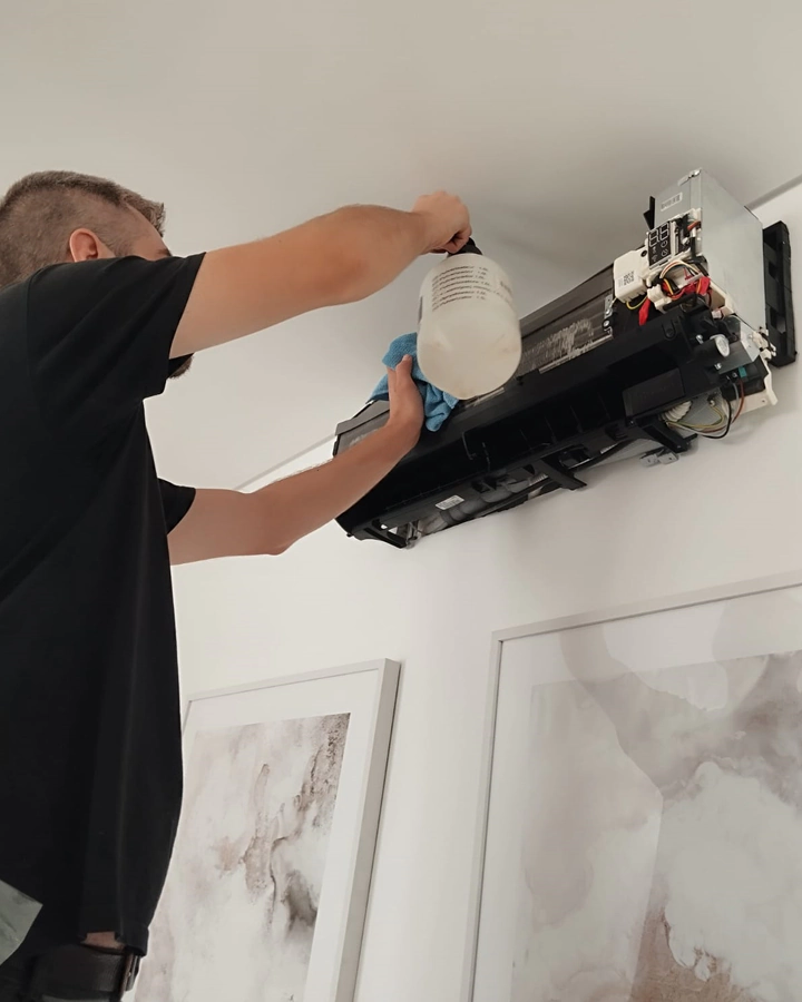 manutenção de ar condicionado doméstico